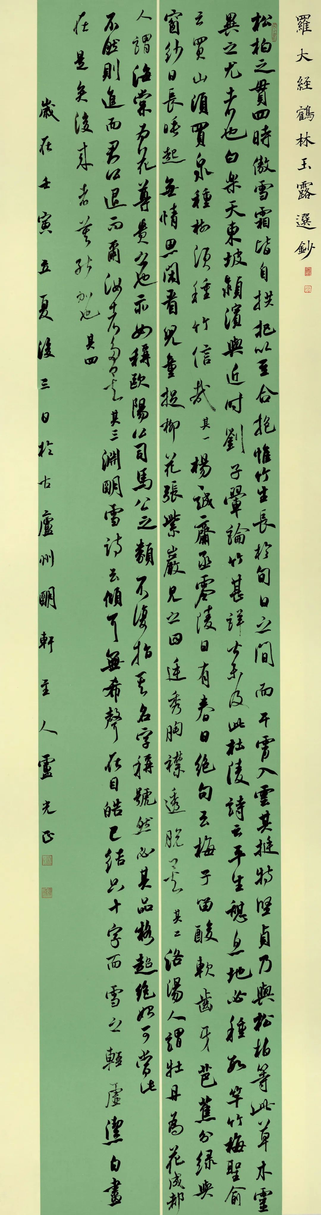 安徽省第二届行草书大展作品赏析（一）(图34)