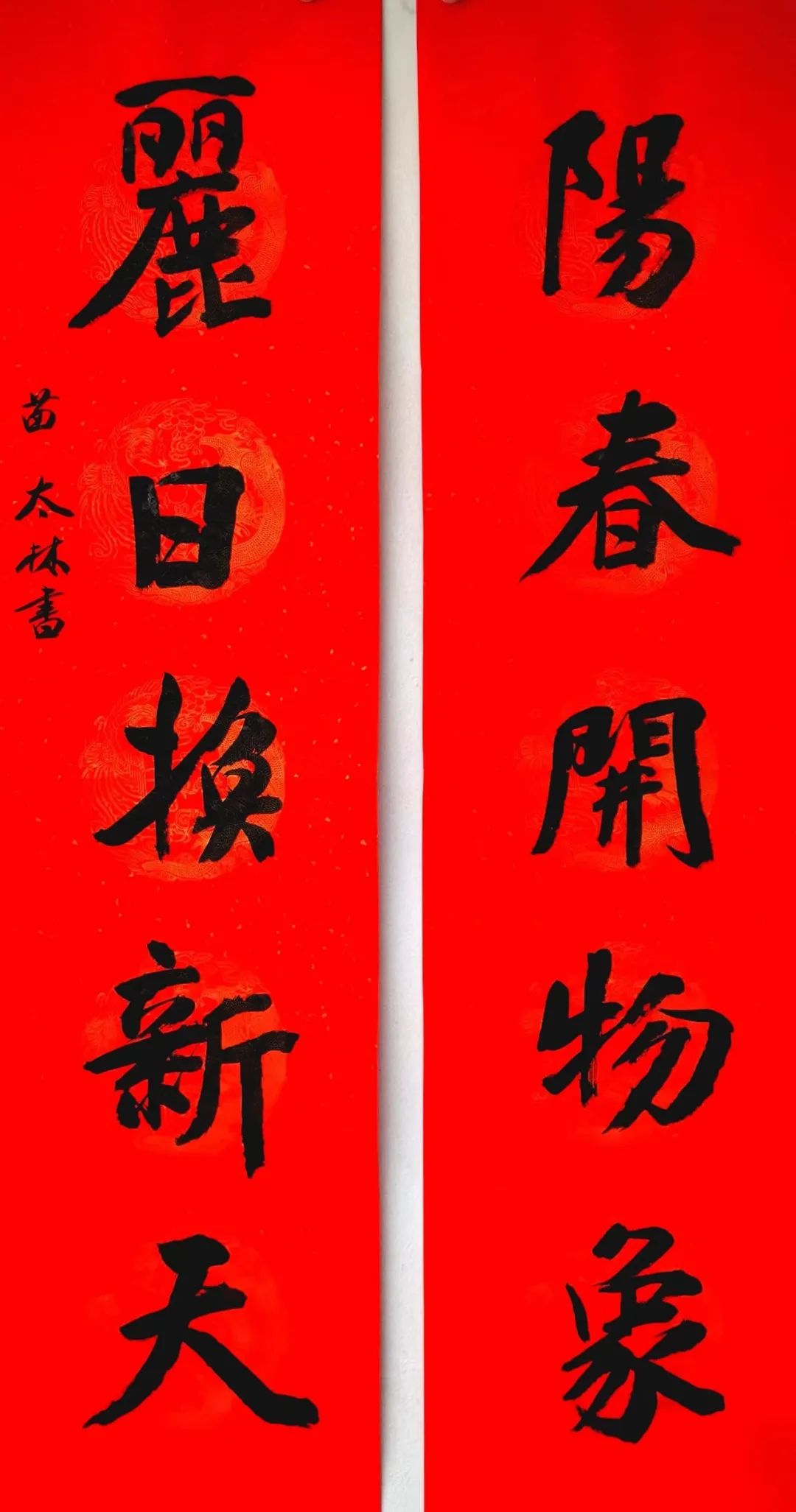 2023年安徽省书协第六届行书专业委员会春联展(图6) 图片