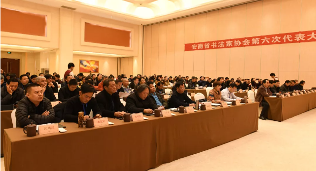 因风扬帆 追梦前行 ——省书协第六次代表大会在合肥召开(图5)