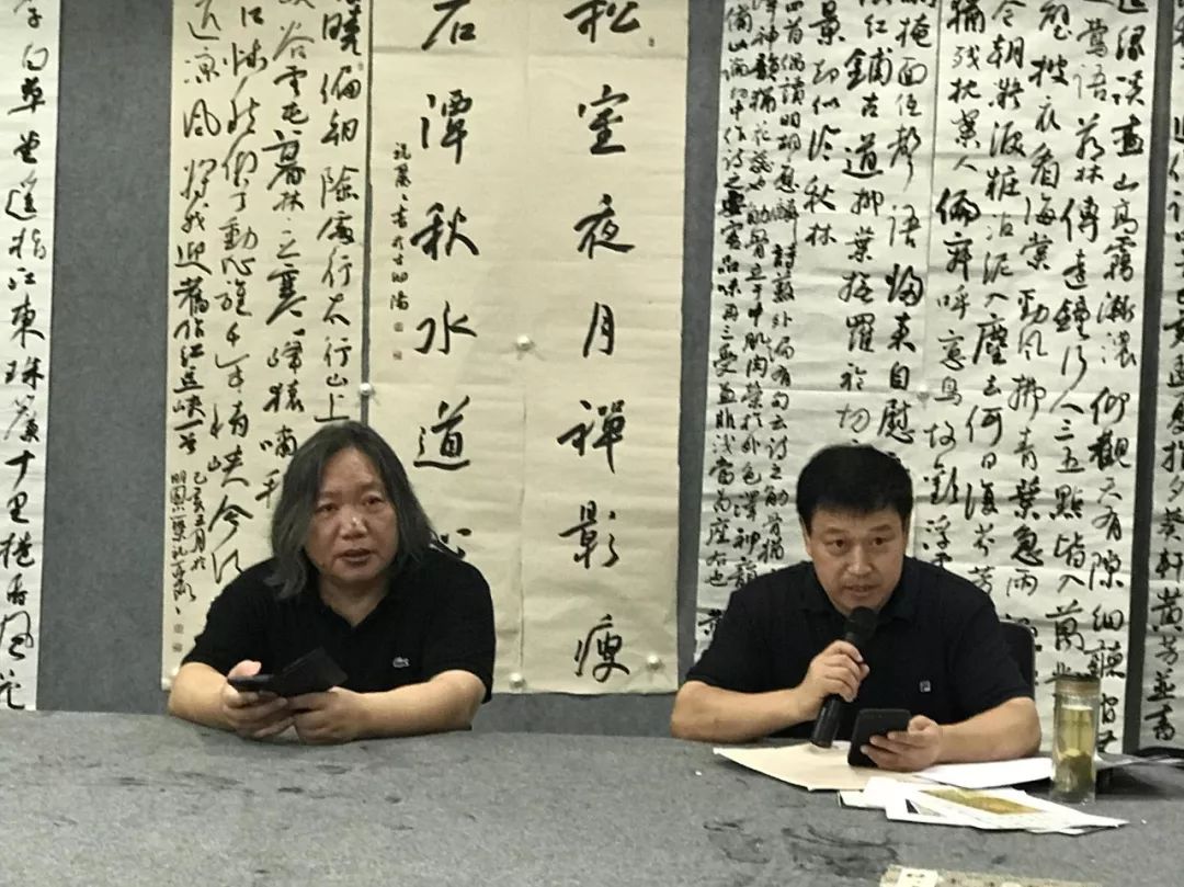 安徽省书协行书专业委员会工作会议暨十二届国展看稿会在马鞍山举行(图6) 安徽省书协行书专业委员会工作会议暨十二届国展看稿会在马鞍山举行(图6)