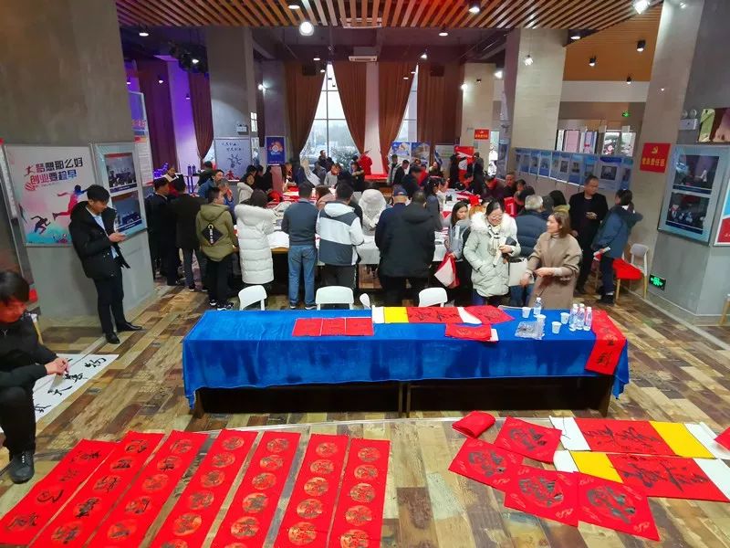 省书协赴合肥市新站区开展文艺志愿服务活动(图6)