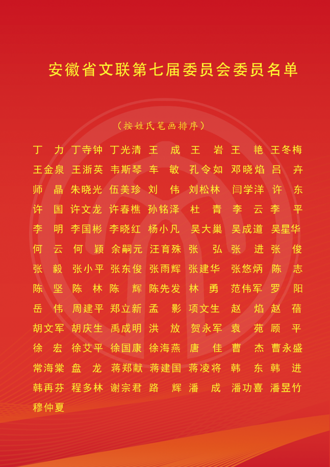省文联第七次代表大会在合肥闭幕(图17) 省文联第七次代表大会在合肥闭幕(图17)