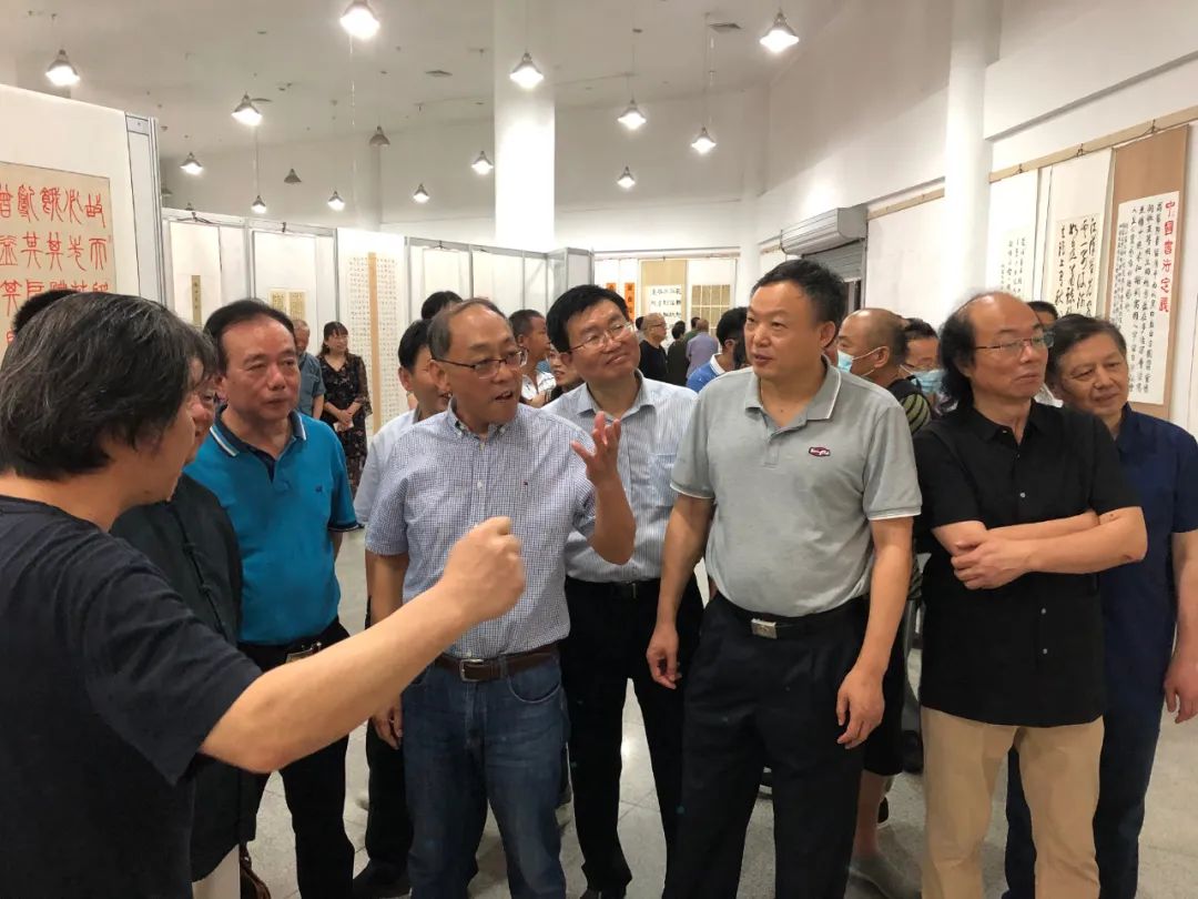 淮南市优秀获奖书家作品展在淮南市博物馆开幕(图10) 淮南市优秀获奖书家作品展在淮南市博物馆开幕(图10)