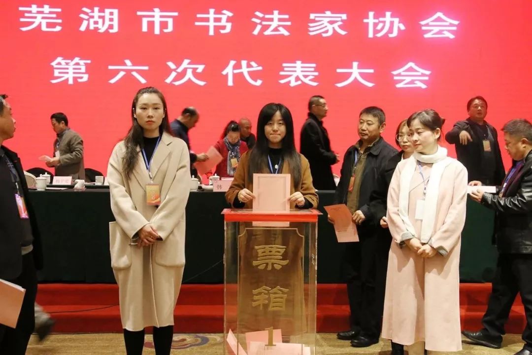 微信图片_20191202163708.jpg 芜湖市书协召开第六次代表大会(图4)