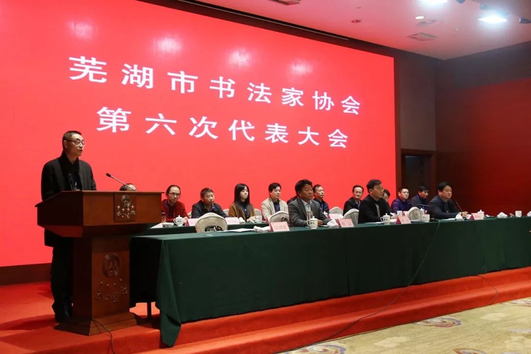 芜湖市书协召开第六次代表大会(图3)