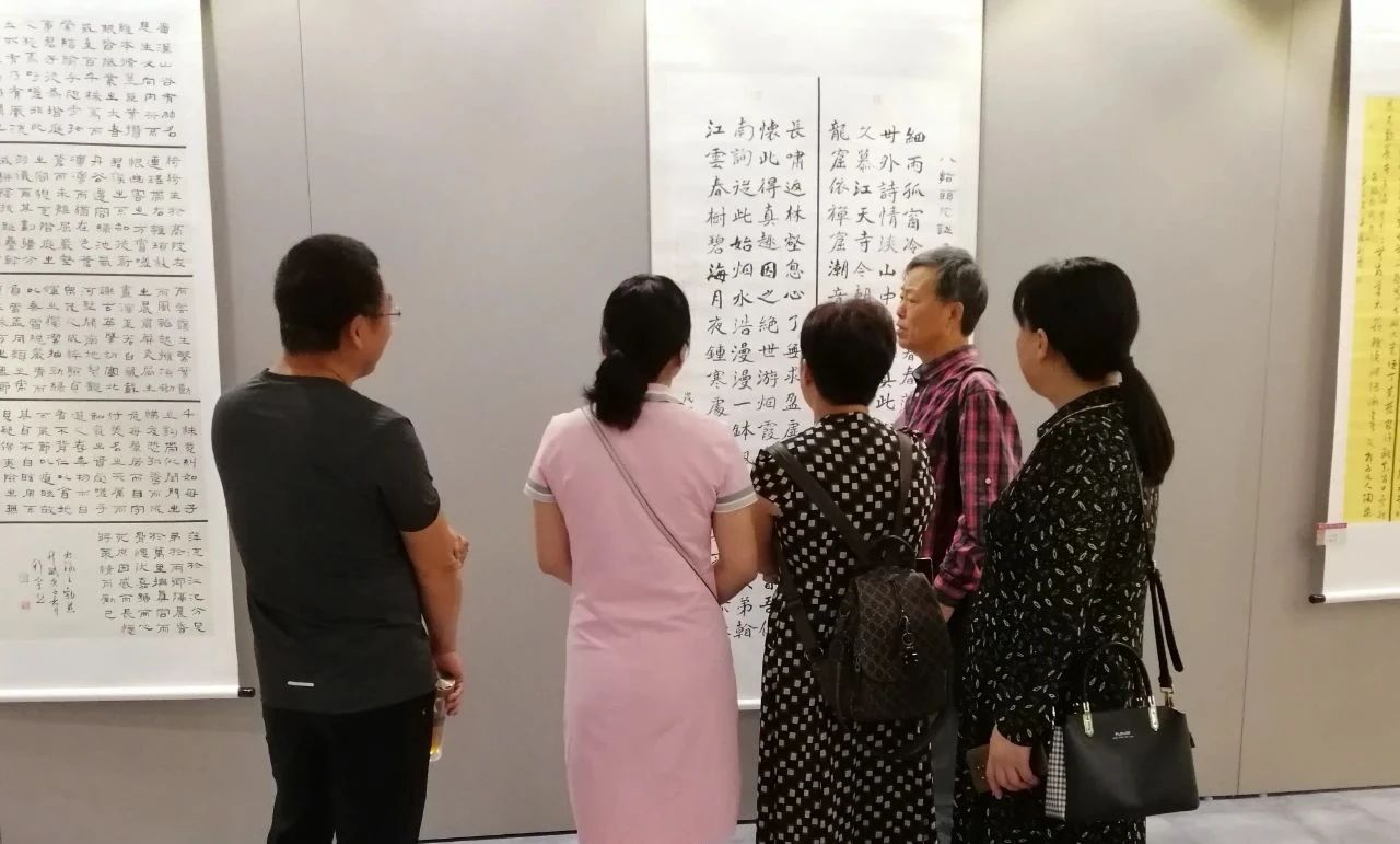 雏凤声清——蚌埠市书法重点人才班成果展在市文艺中心开幕(图11)