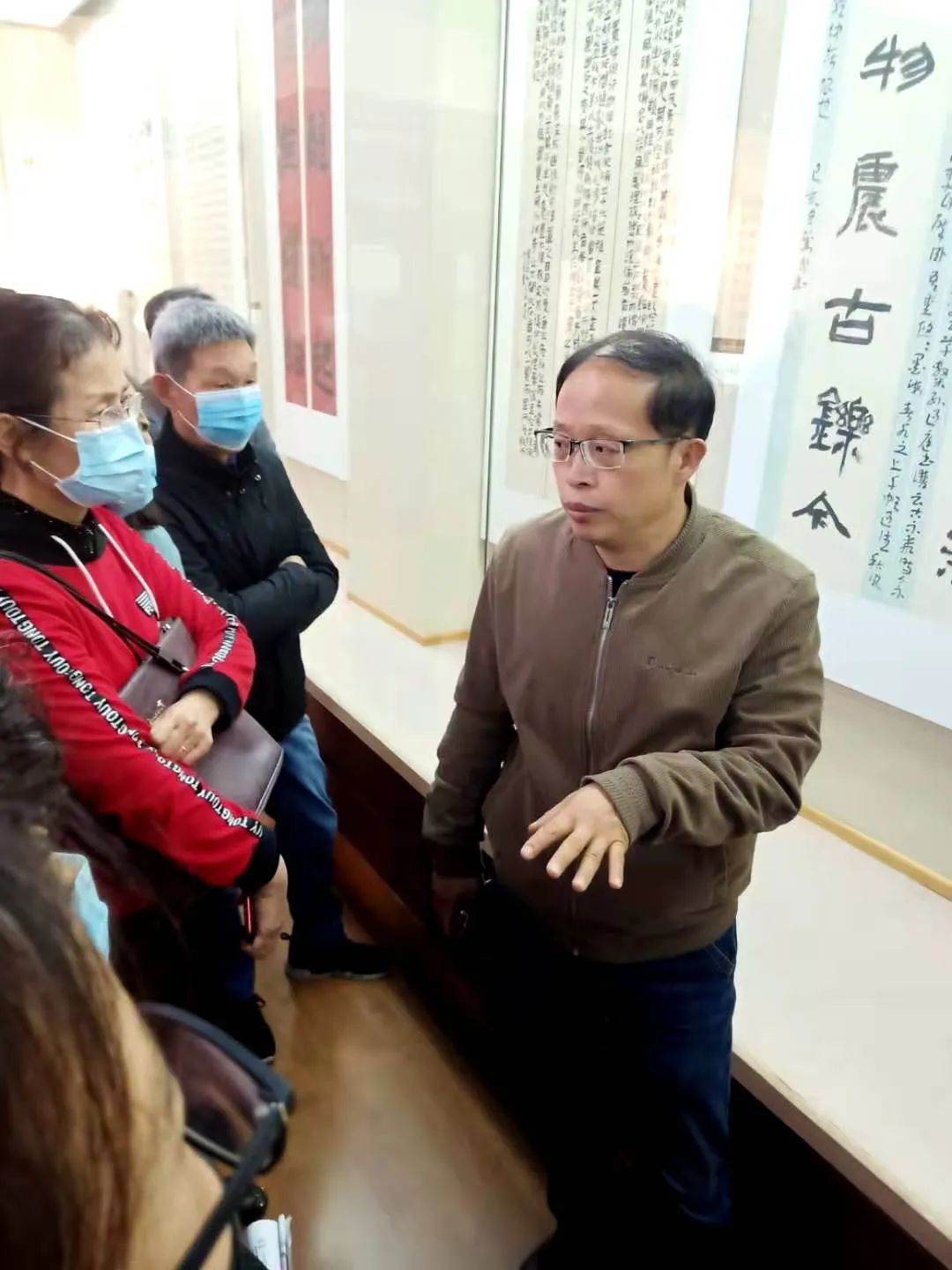 第四届安徽书法大展在合肥展出(图21)