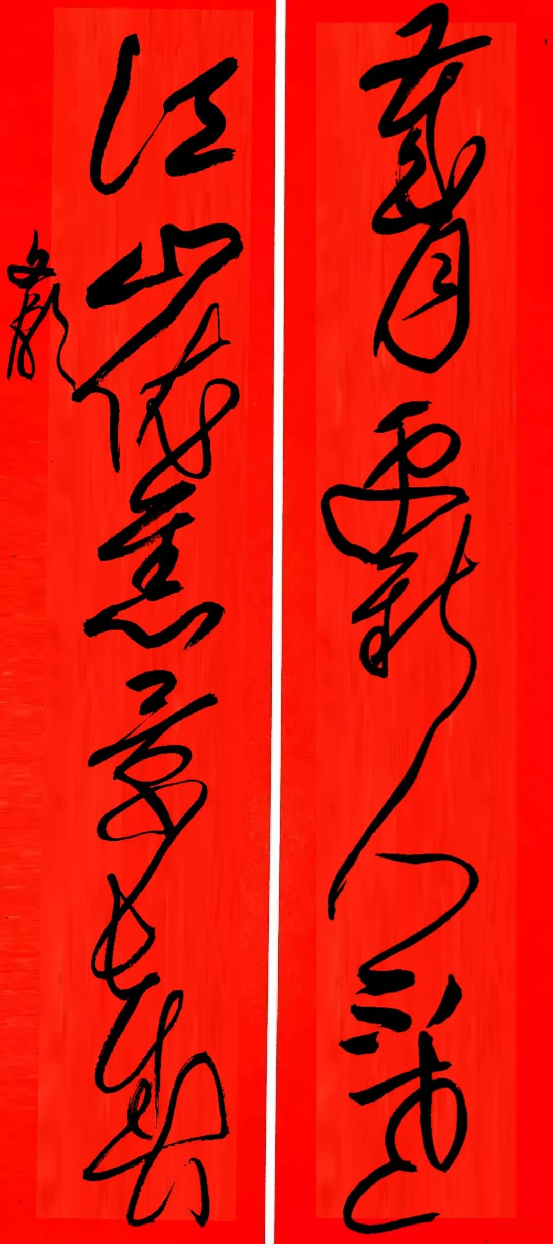 2021安徽省书协行书专业委员会贺新年楹联展(图2) 图片