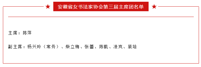 安徽省女书法家协会第三次会员代表大会在合肥召开(图7)