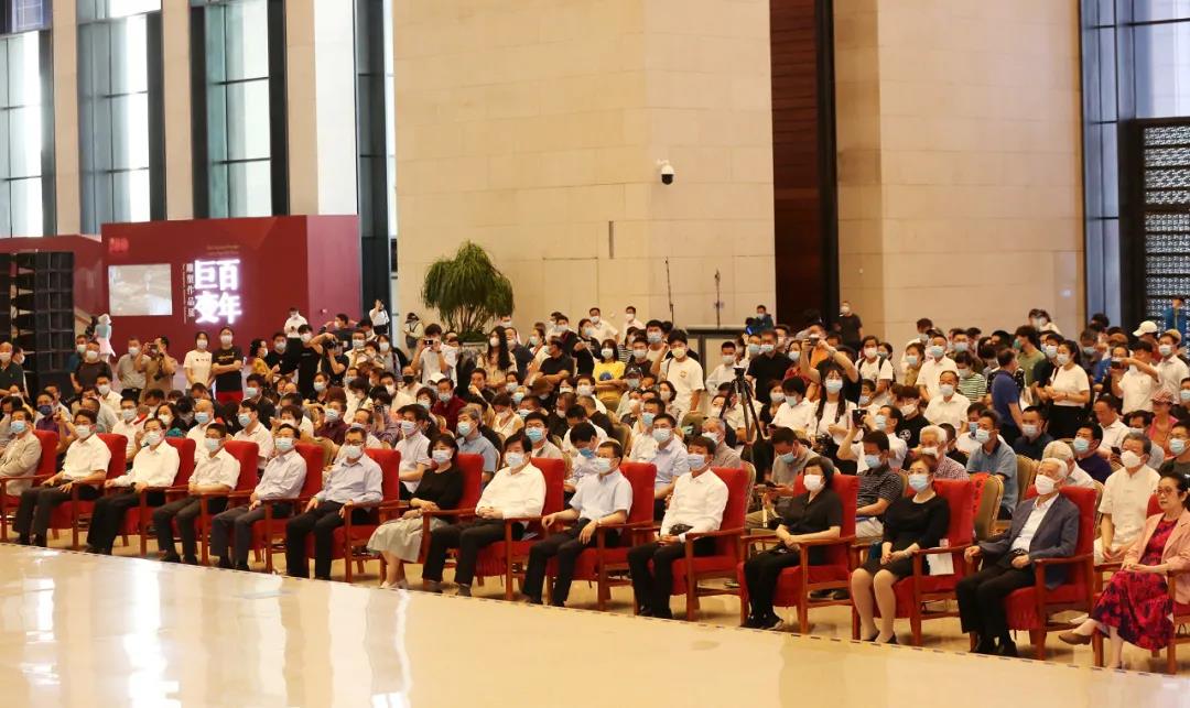 以党史感悟初心，以笔墨渲染时代 ——“伟业：庆祝中国共产党成立100周年书法大展”在北京开幕(图6)