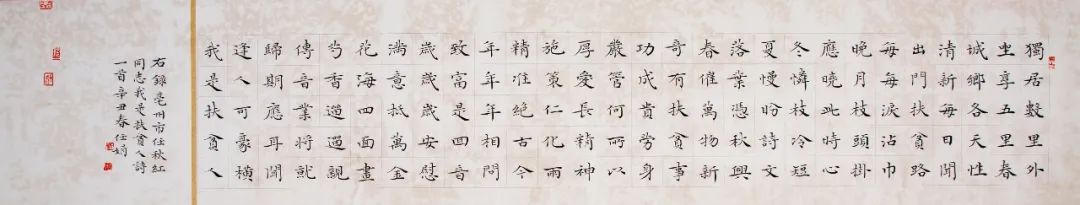 “小康路上的足音”安徽省百名书家书写扶贫干部日记作品展 | 作品欣赏(一)(图38) 图片