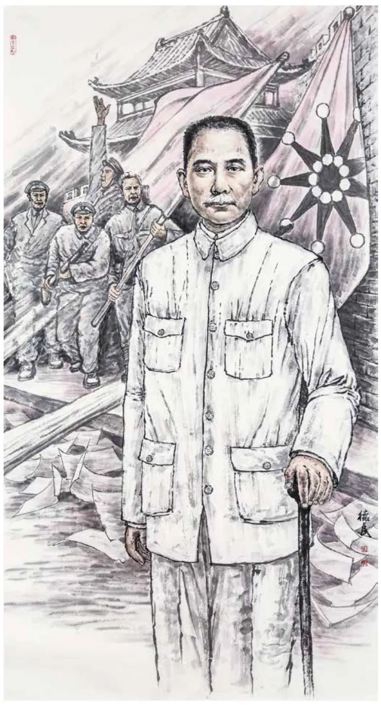 纪念辛亥革命110周年——安徽民革书画艺术作品展开幕(图29) 图片