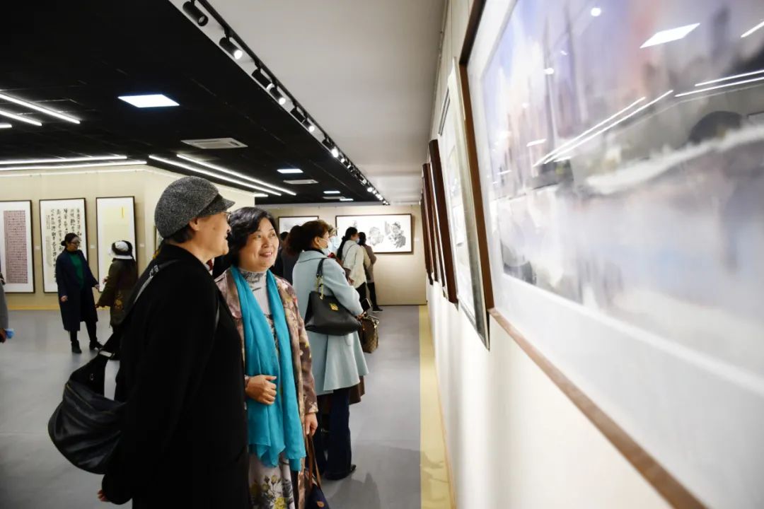 “巾帼心向党 喜迎二十大”——安徽省首届巾帼美术书法作品展在合肥开幕(图12) 图片