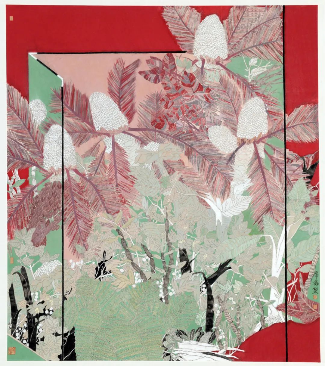 “巾帼心向党 喜迎二十大”——安徽省首届巾帼美术书法作品展在合肥开幕(图40) 图片